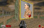 No, it's not a bad dream...that's a Hitler/Wolfenstein texture alright.